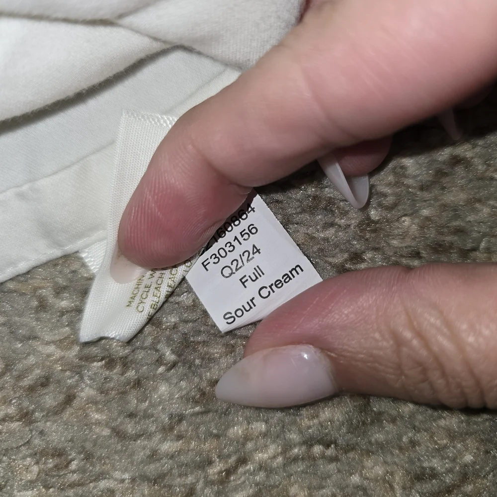 Threshold Cotton Floral Paisley Cream & Brown Quilt Size Full/Queen